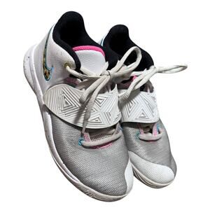 Nike Kyrie Flytrap III South Beach White Basketball Shoes - Size 3